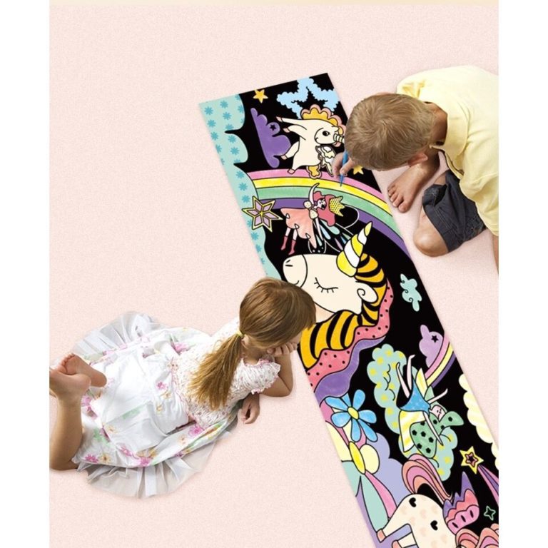 Färgläggningsaffisch